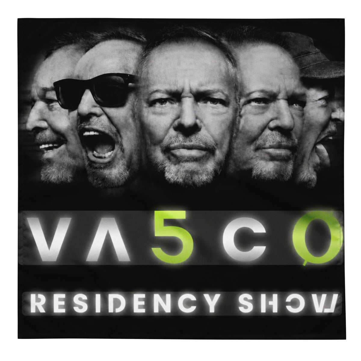 Bandana Vasco 50 GALESPORT – accessorio musicale streetwear