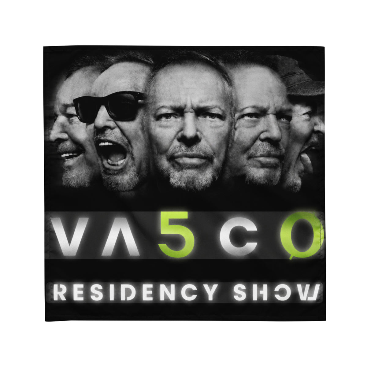Bandana Rock Vasco 50 – dettaglio grafica GALESPORT