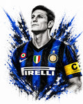 Javier Zanetti Capitano – T-shirt calcio GALESPORT, immagine prodotto
