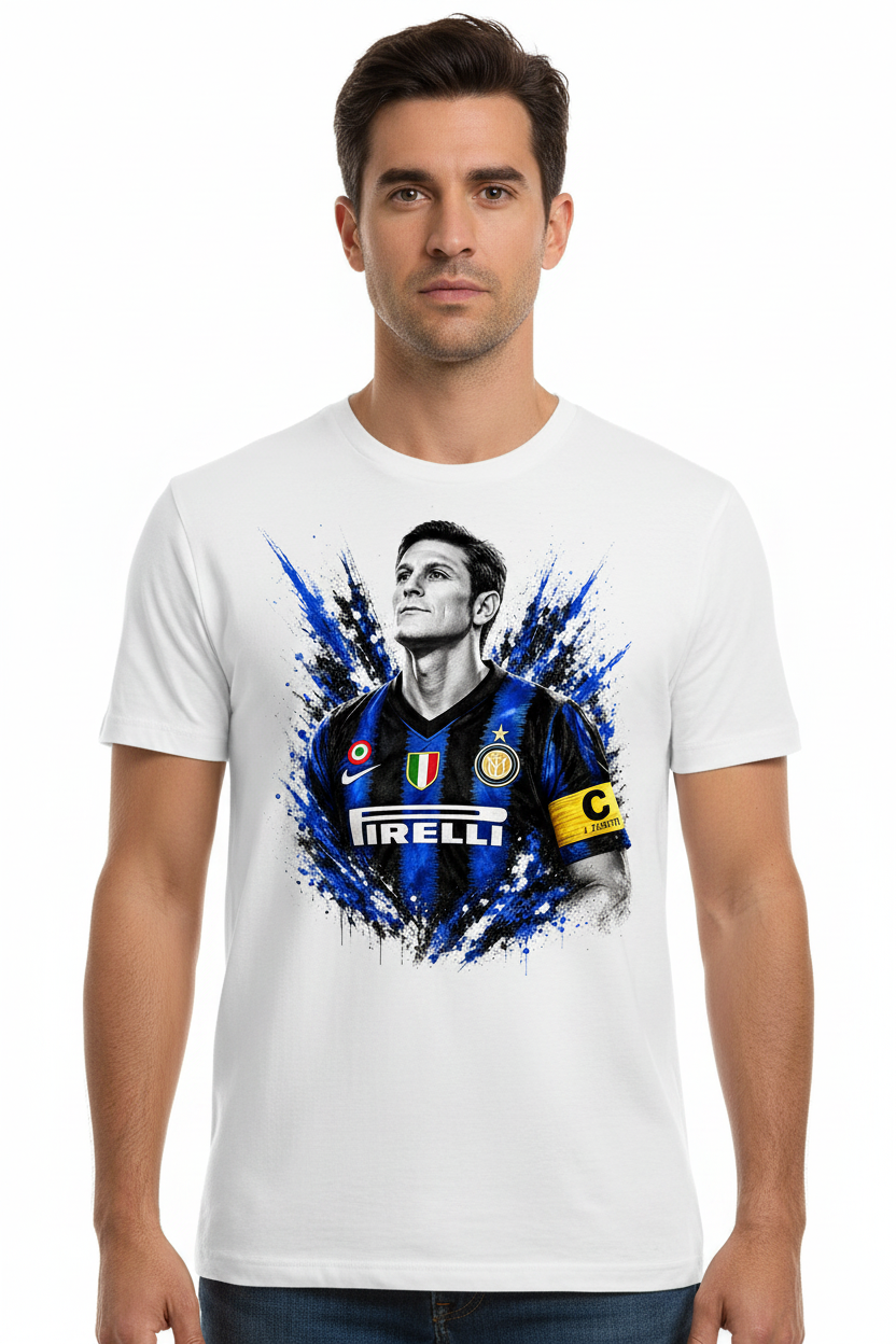 T-shirt Javier Zanetti Capitano GALESPORT – streetwear calcistico
