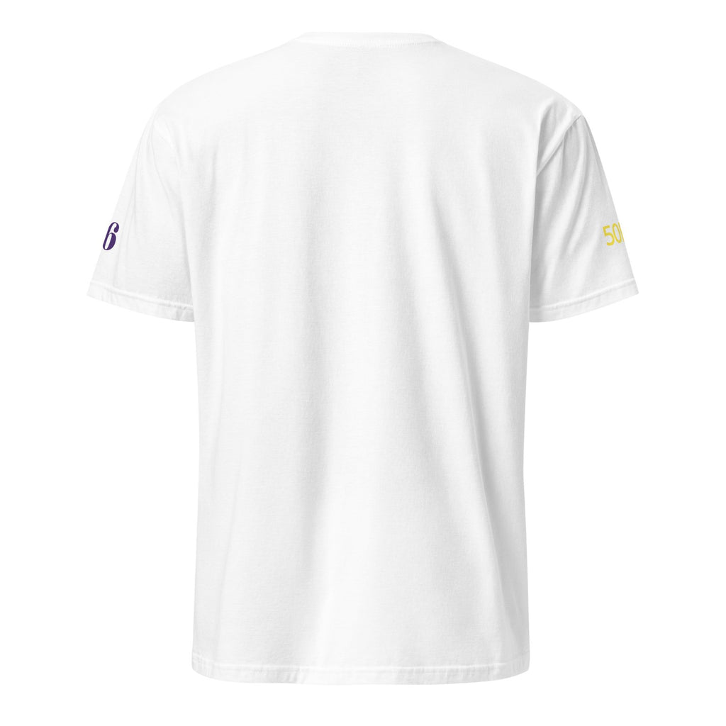T-shirt bianca Fiorentina 100 GALESPORT – Centenario viola, immagine prodotto