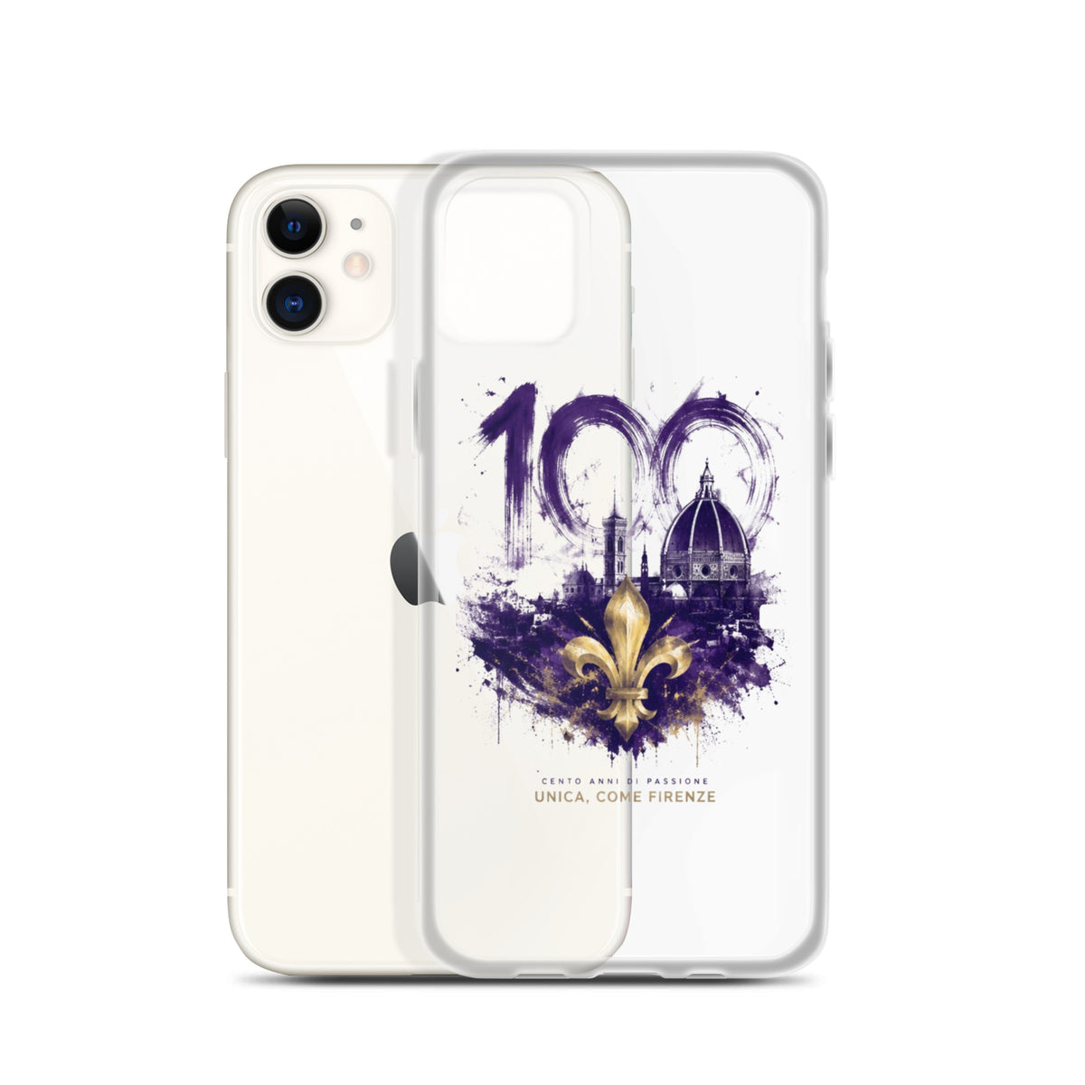 Cover iPhone 11 Firenze 100 GALESPORT – vista posteriore