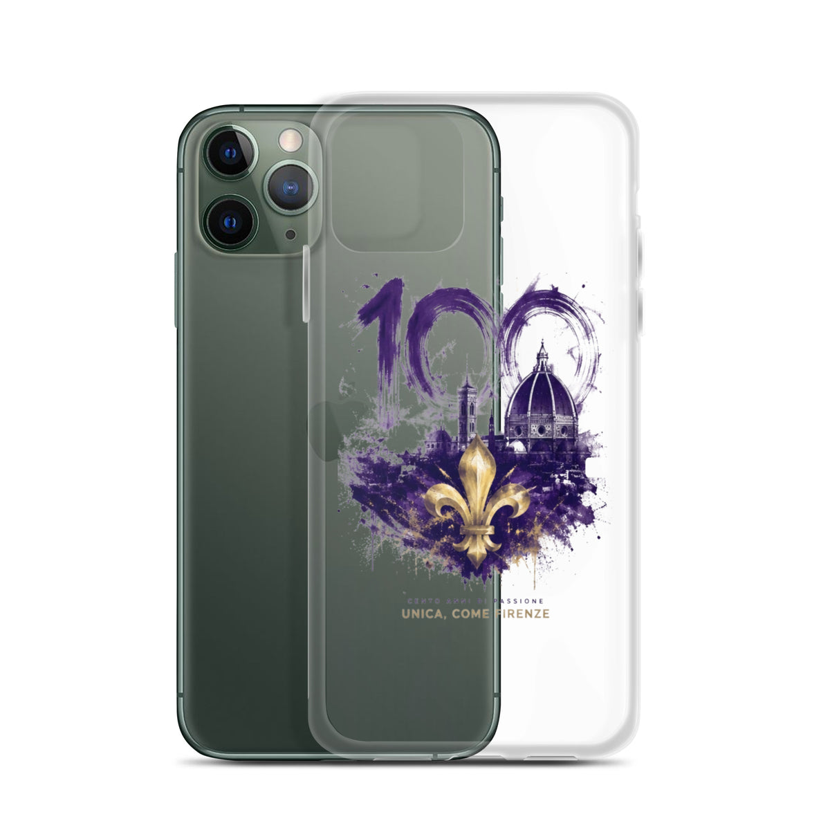 Cover iPhone 11 Pro Firenze 100 GALESPORT – vista posteriore
