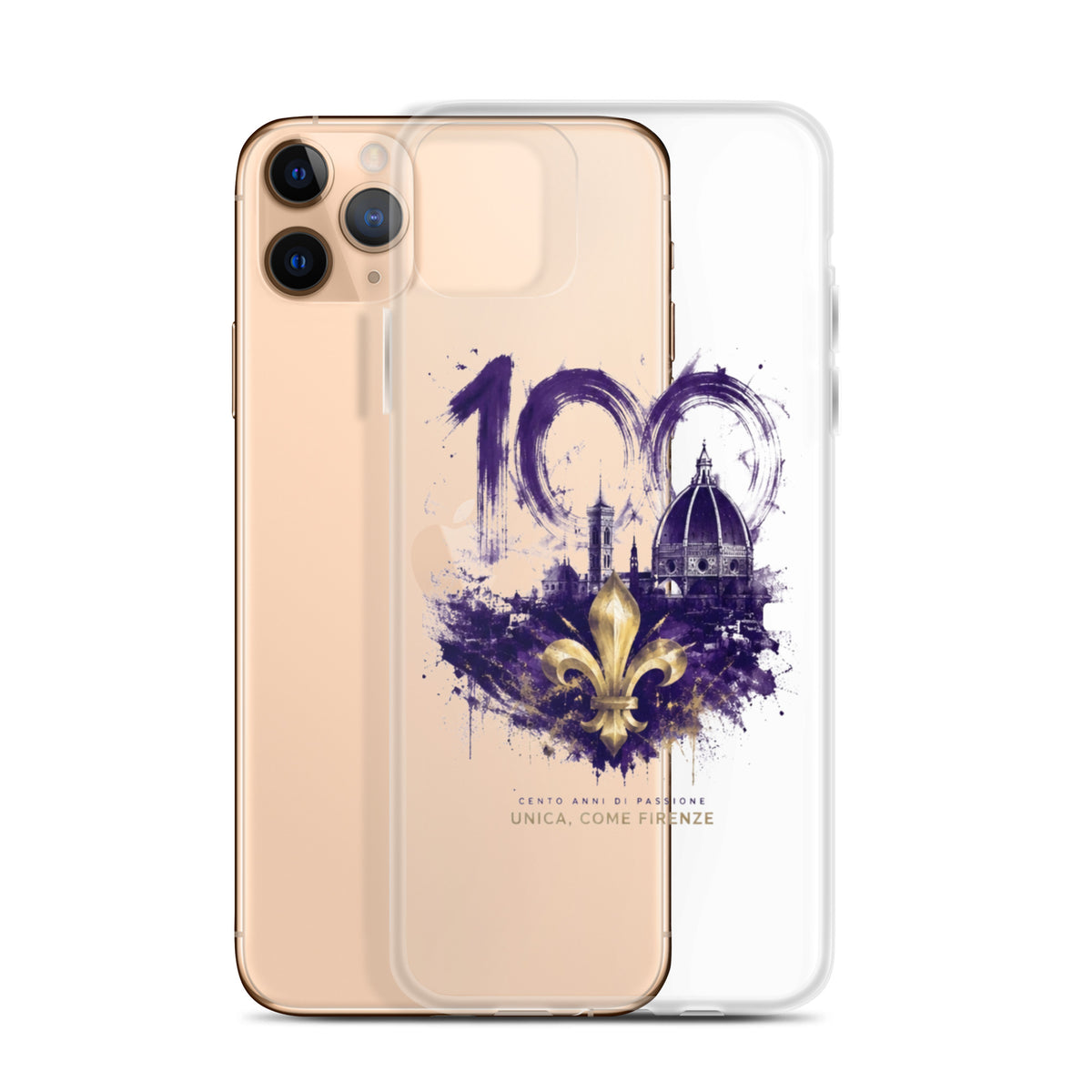 Cover iPhone 11 Pro Max Firenze 100 GALESPORT – vista posteriore