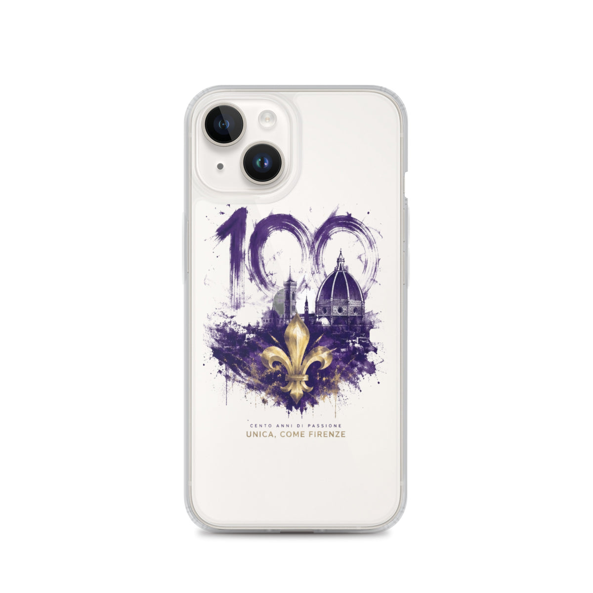 Cover iPhone 14 Firenze 100 GALESPORT – sul telefono