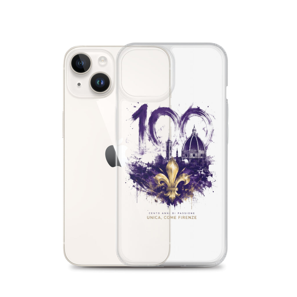 Cover iPhone 14 Firenze 100 GALESPORT – vista posteriore