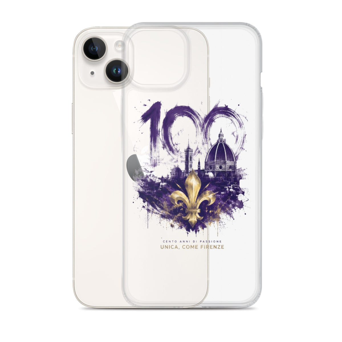 Cover iPhone 14 Plus Firenze 100 GALESPORT – vista posteriore
