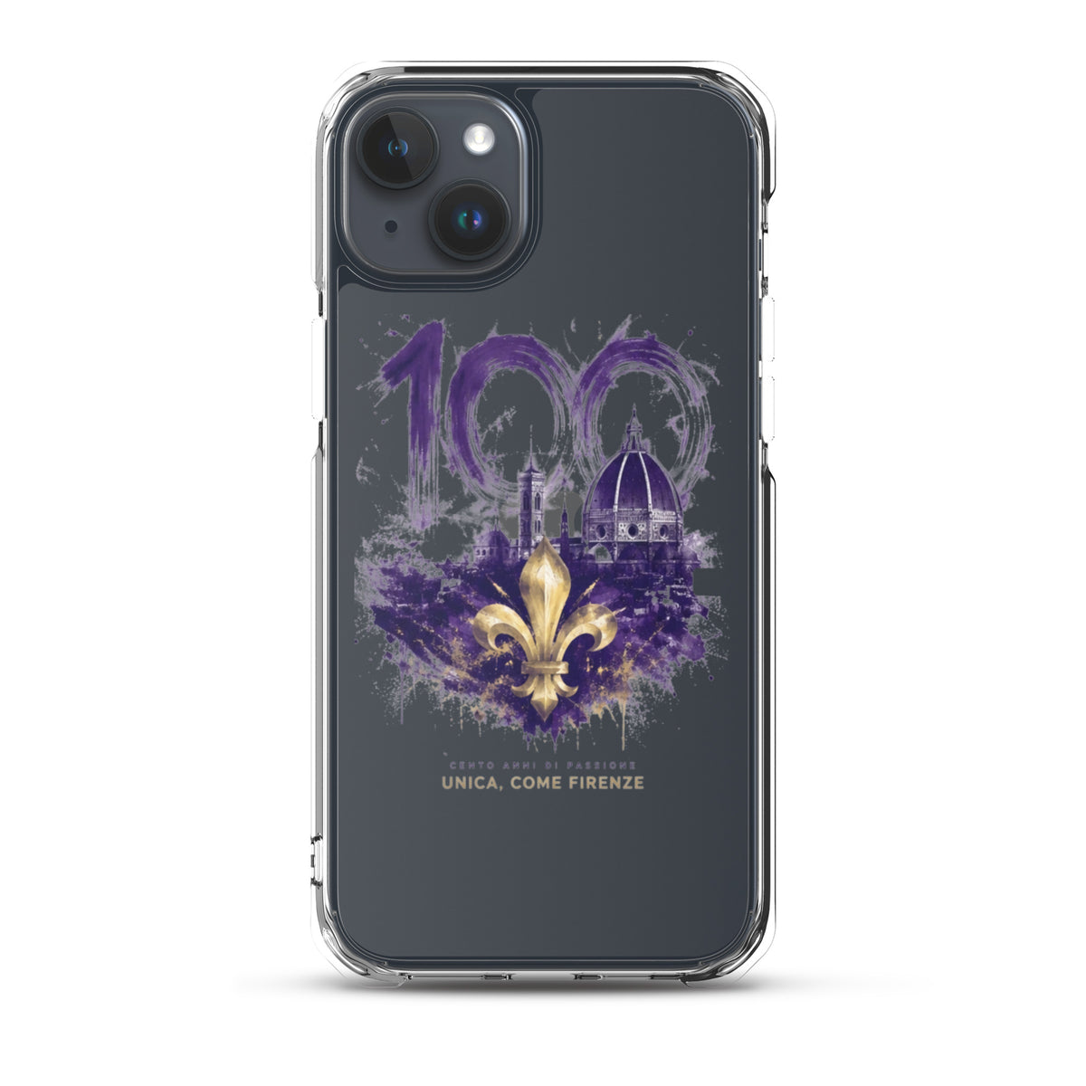 Cover iPhone 15 Plus Firenze 100 GALESPORT – sul telefono
