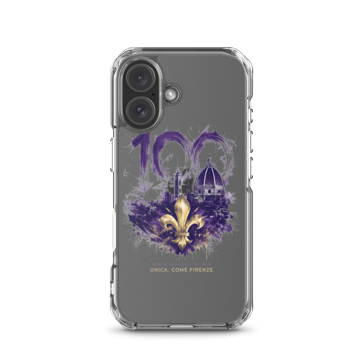 Cover iPhone 16 Firenze 100 GALESPORT – sul telefono