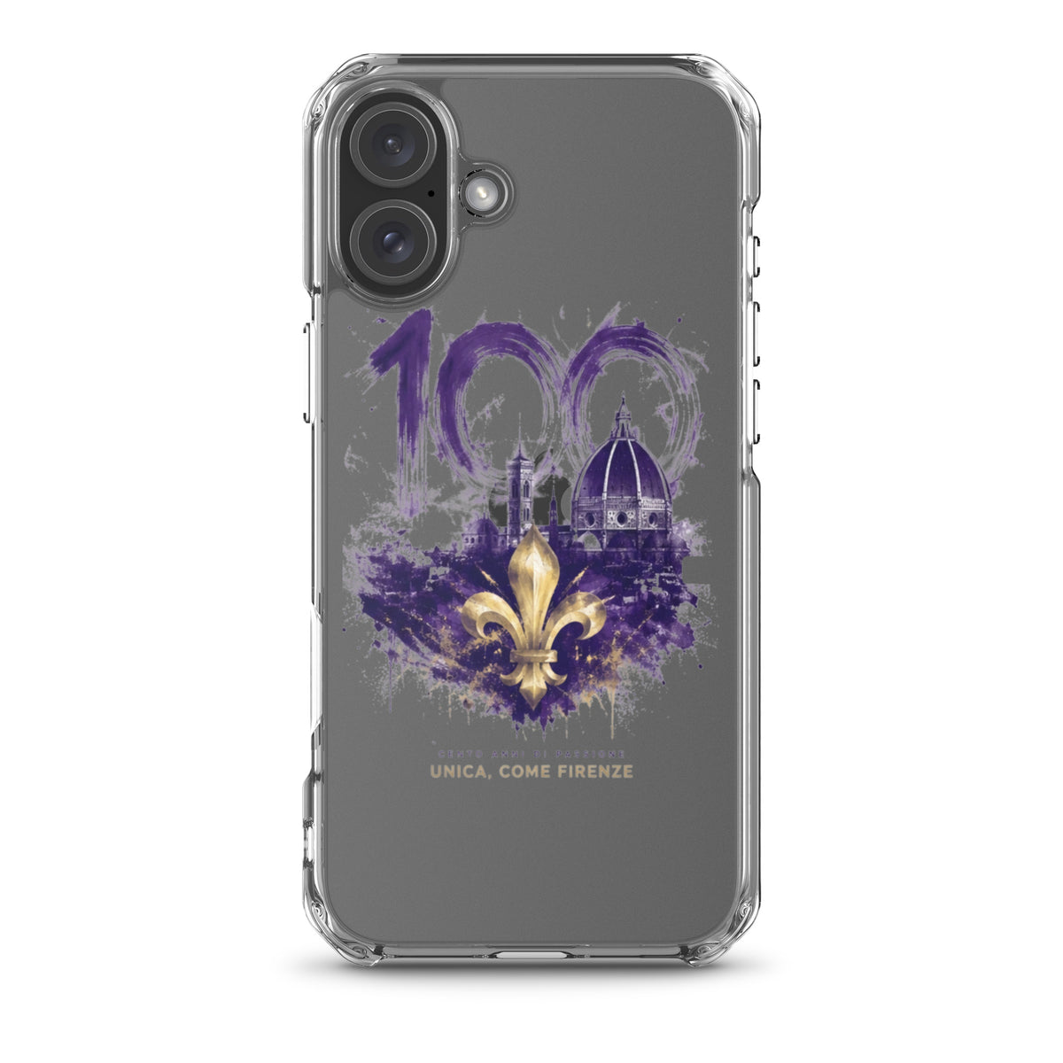 Cover iPhone 16 Plus Firenze 100 GALESPORT – sul telefono