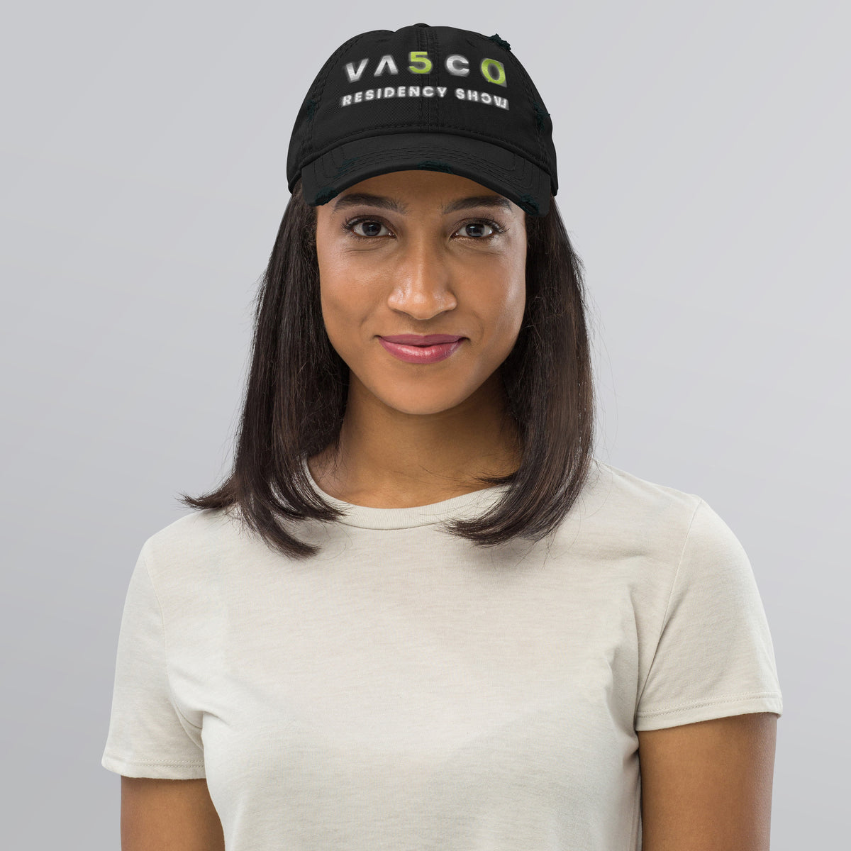 Cappellino Vasco 50 Rock regolabile GALESPORT – dettaglio frontale