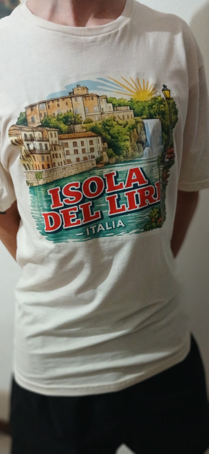Isola del Liri GALESPORT – T-shirt dedicata alla cascata, dettaglio prodotto