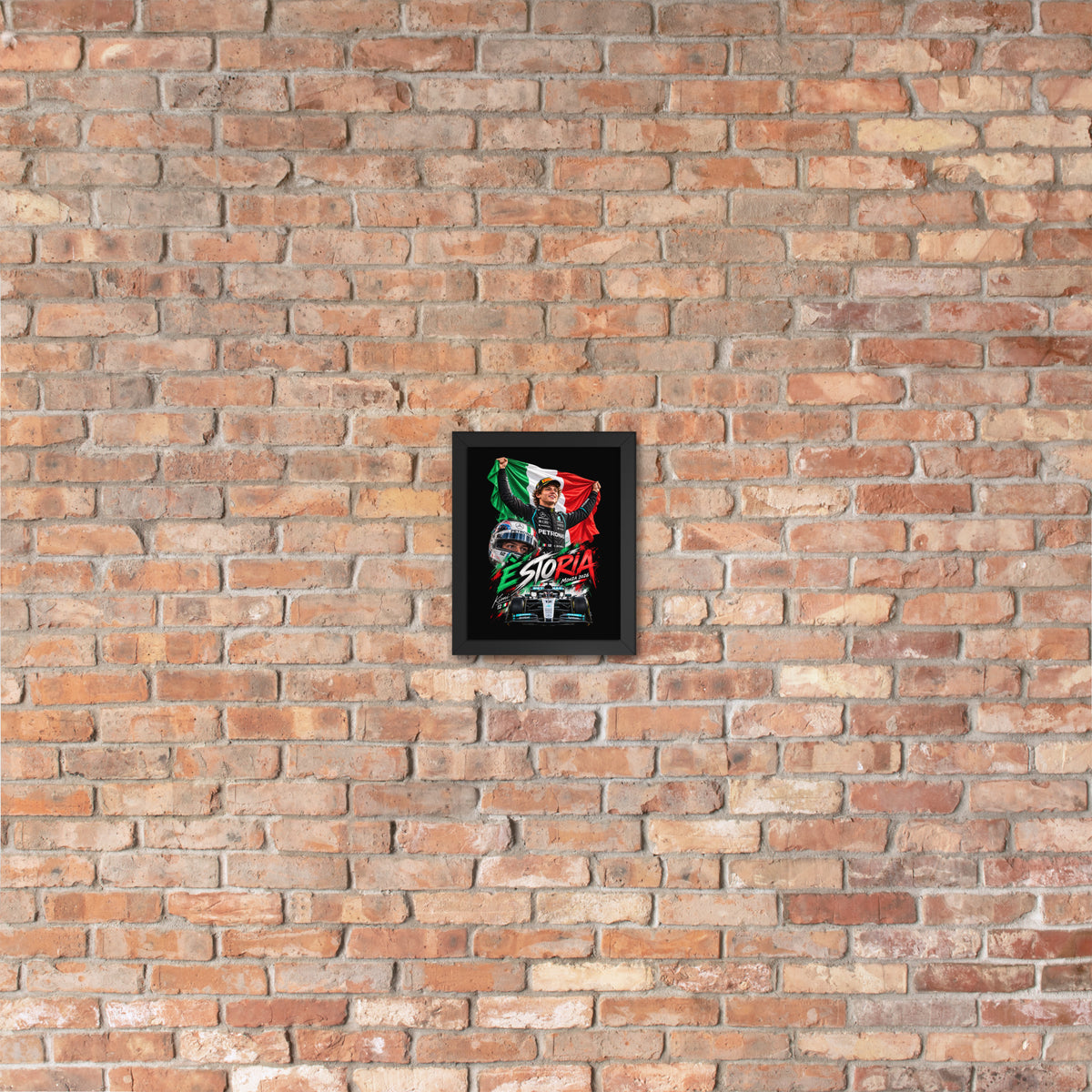 Kimi Antonelli Racing 12 framed poster GALESPORT – ambientazione