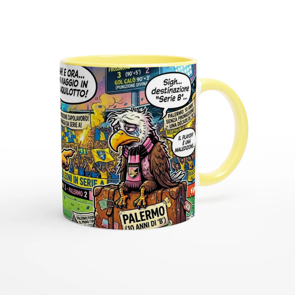 Tazza Frosinone Sfottò da Stadio GALESPORT – idea regalo gialloblù
