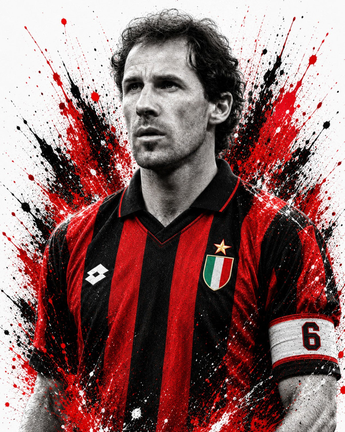 Franco Baresi – T-shirt Icone da Stadio GALESPORT