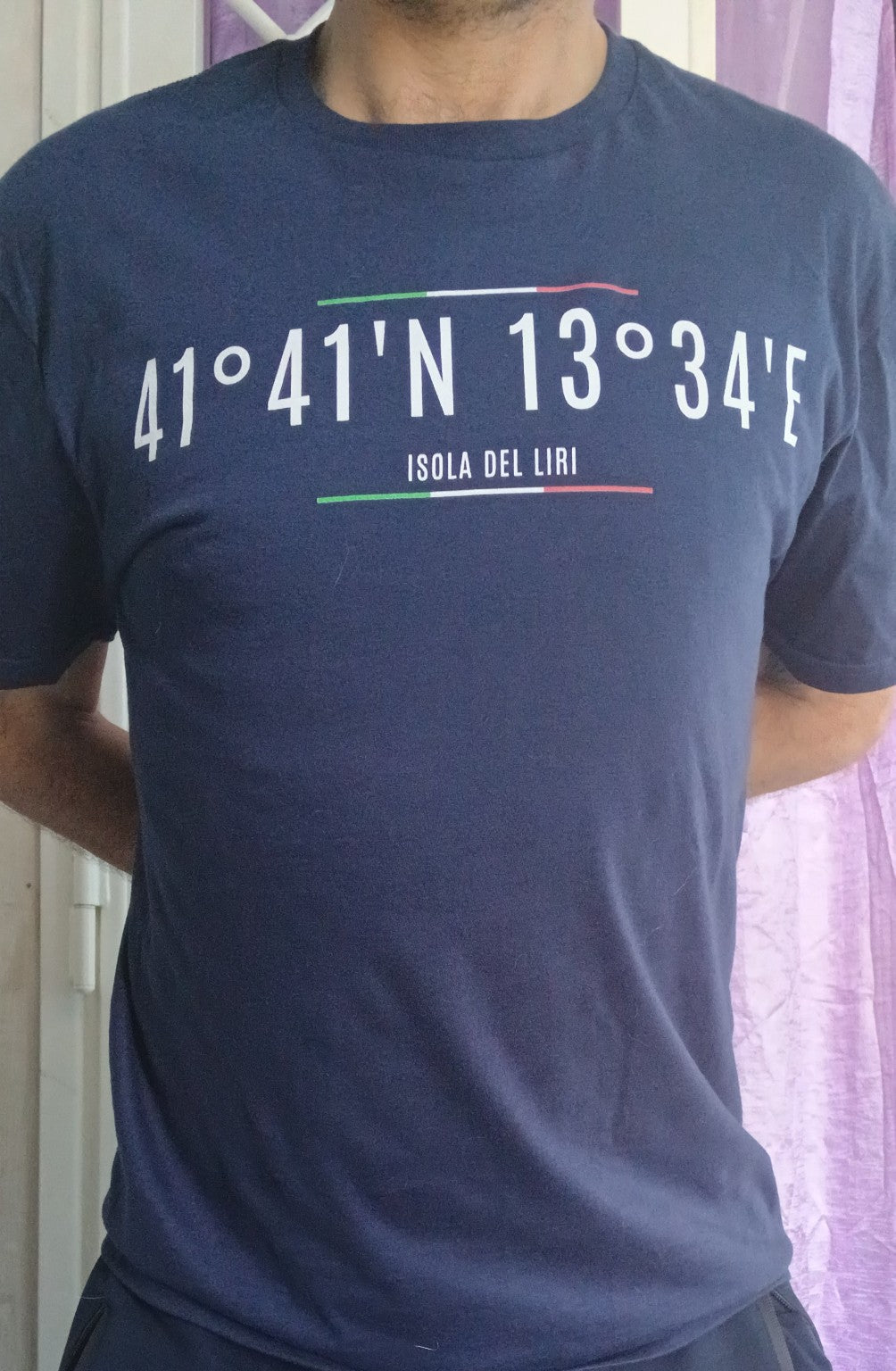 La Tua Città – T-shirt personalizzabile territorio e coordinate GALESPORT