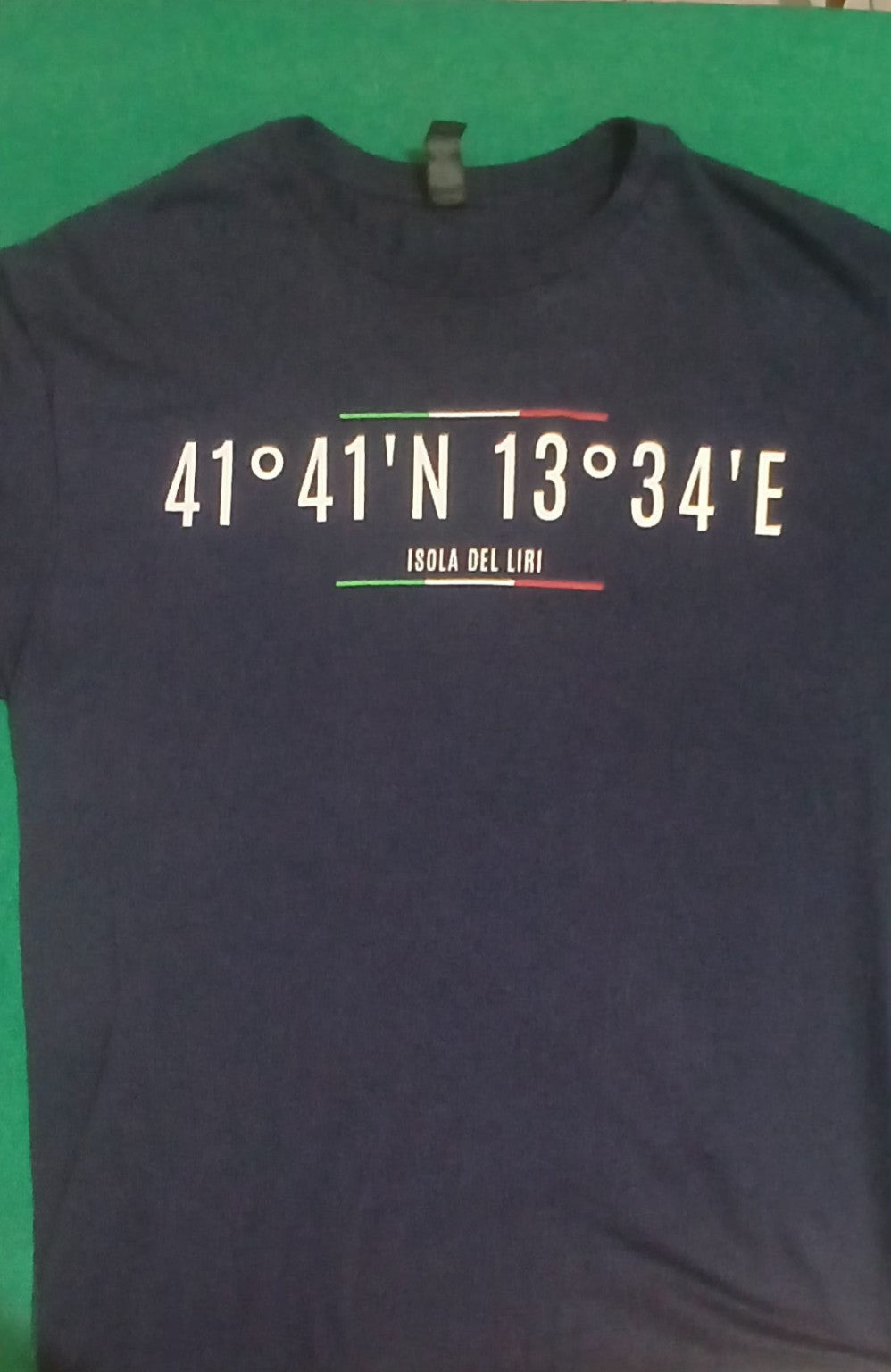 T-shirt coordinate personalizzata GALESPORT – dettaglio grafica La Tua Città