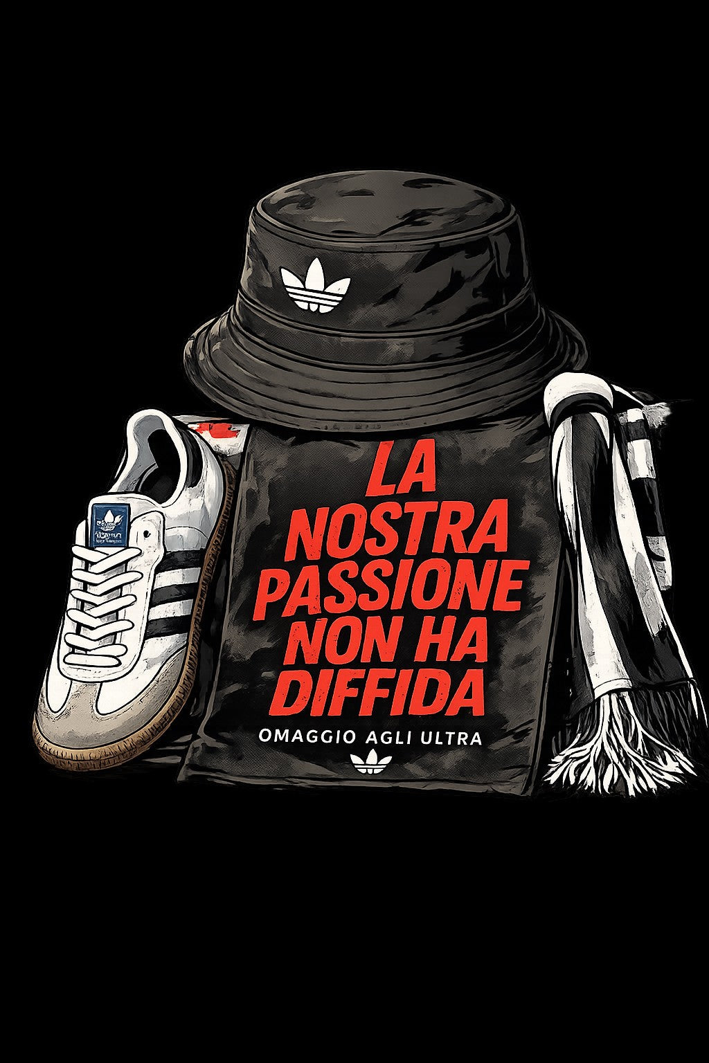T-shirt Ultras La nostra passione non ha diffida GALESPORT