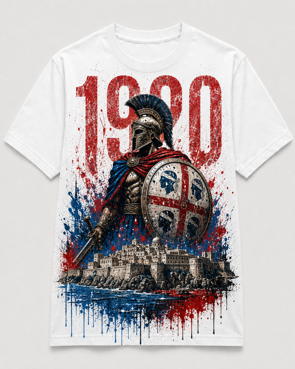 Summer Stadium Collection – T-shirt calcio streetwear GALESPORT – variante squadra 06