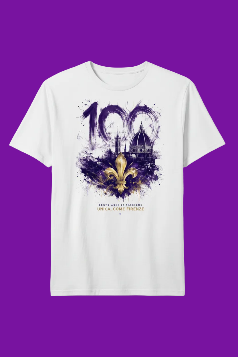 Firenze 100 – T-shirt GALESPORT dedicata al Centenario 1926–2026