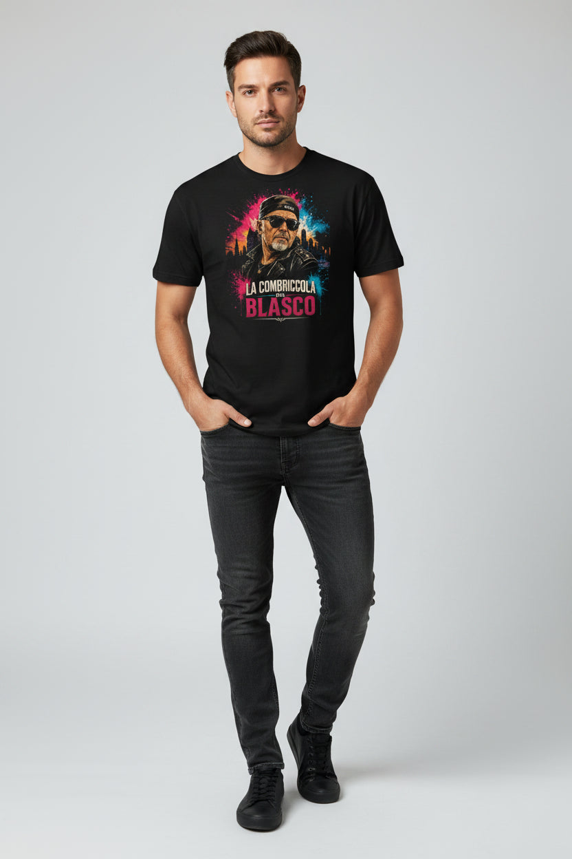VASCO 50 Rock Edition – dettaglio T-shirt nera GALESPORT