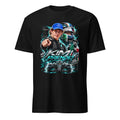 Kimi Antonelli Racing 12 T-Shirt Color Edition nera GALESPORT – vista frontale