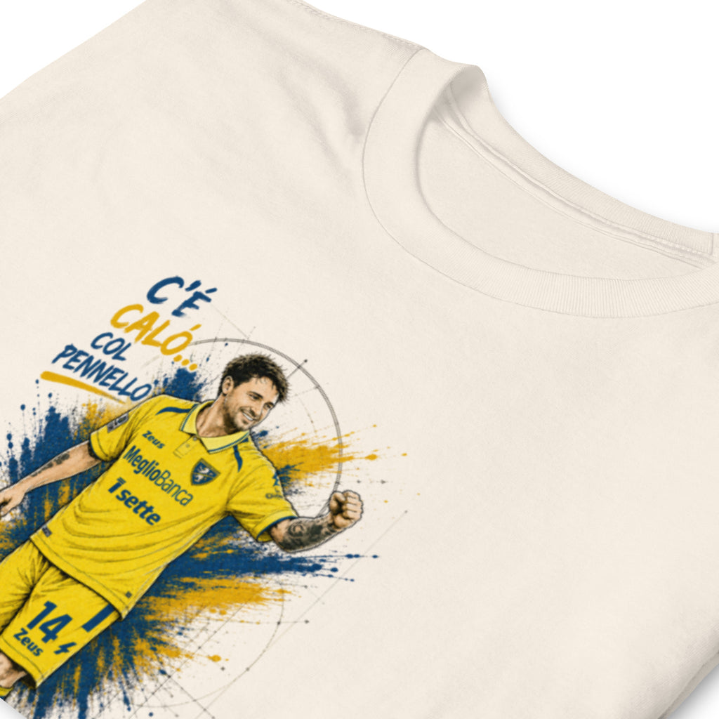 T-shirt Calò col Pennello GALESPORT – dettaglio grafica Frosinone