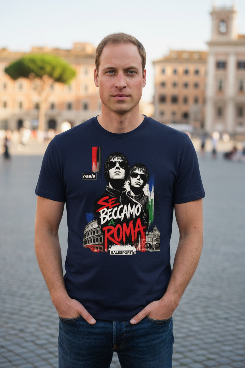 OASIS Roma Live Tour 2027 – T-shirt streetwear musica GALESPORT