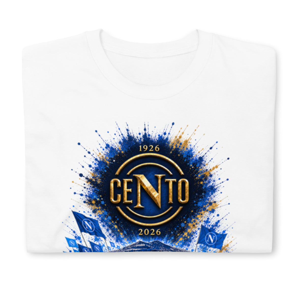 Napoli 100 GALESPORT – T-shirt celebrativa Centenario, mockup