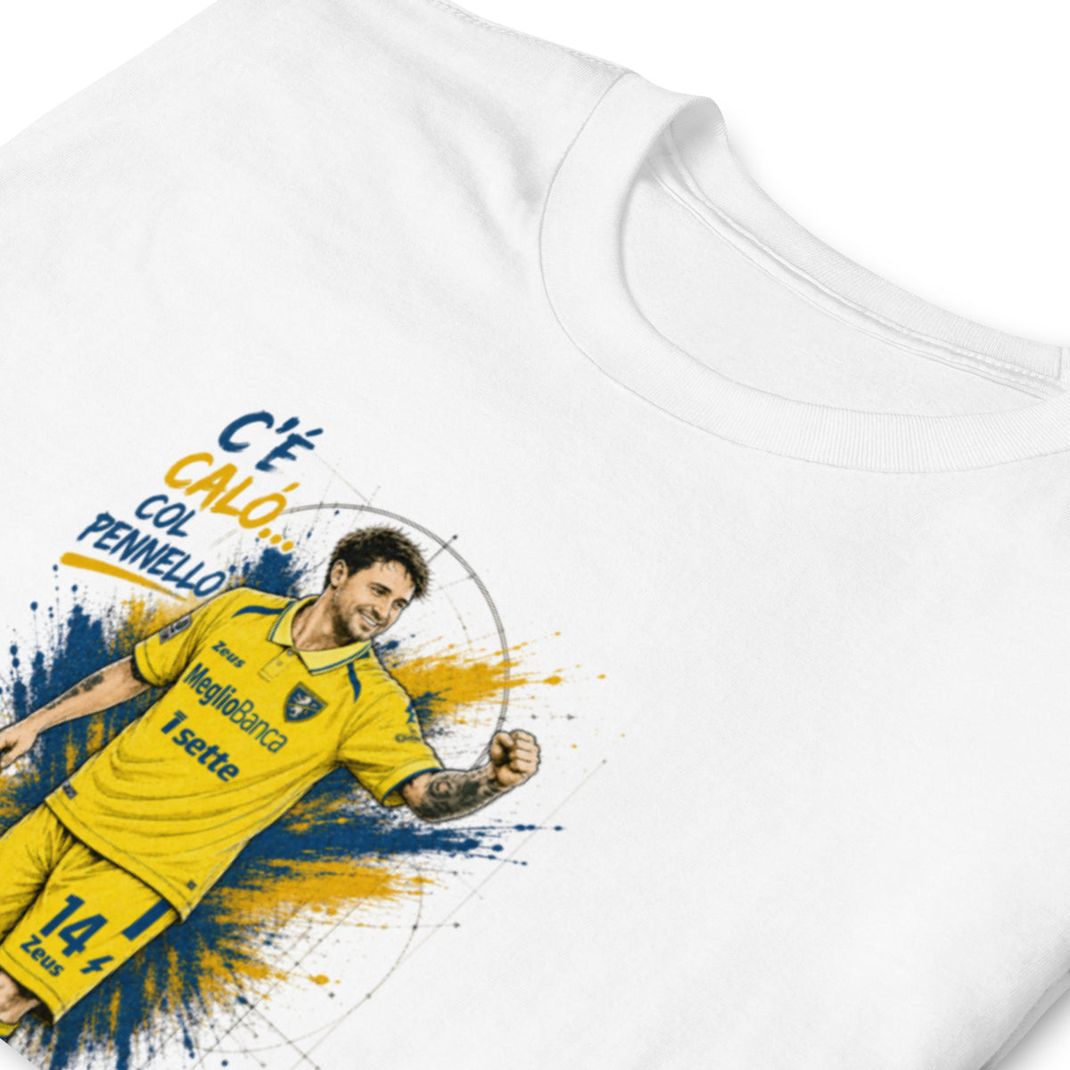 Calò col Pennello – T-shirt Frosinone GALESPORT, variante mockup