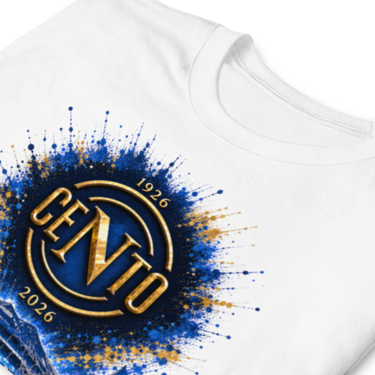 T-shirt Centenario Napoli 1926–2026 – dettaglio grafica GALESPORT