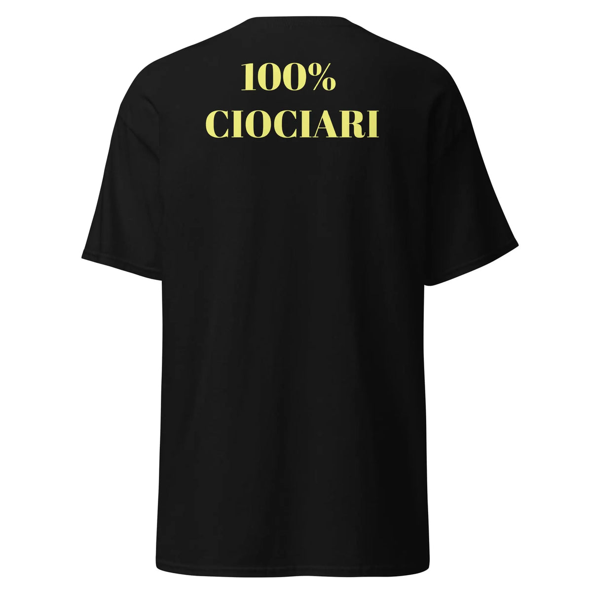 T-shirt Bracaglia Frosinone GALESPORT – grafica gialloblù ciociara
