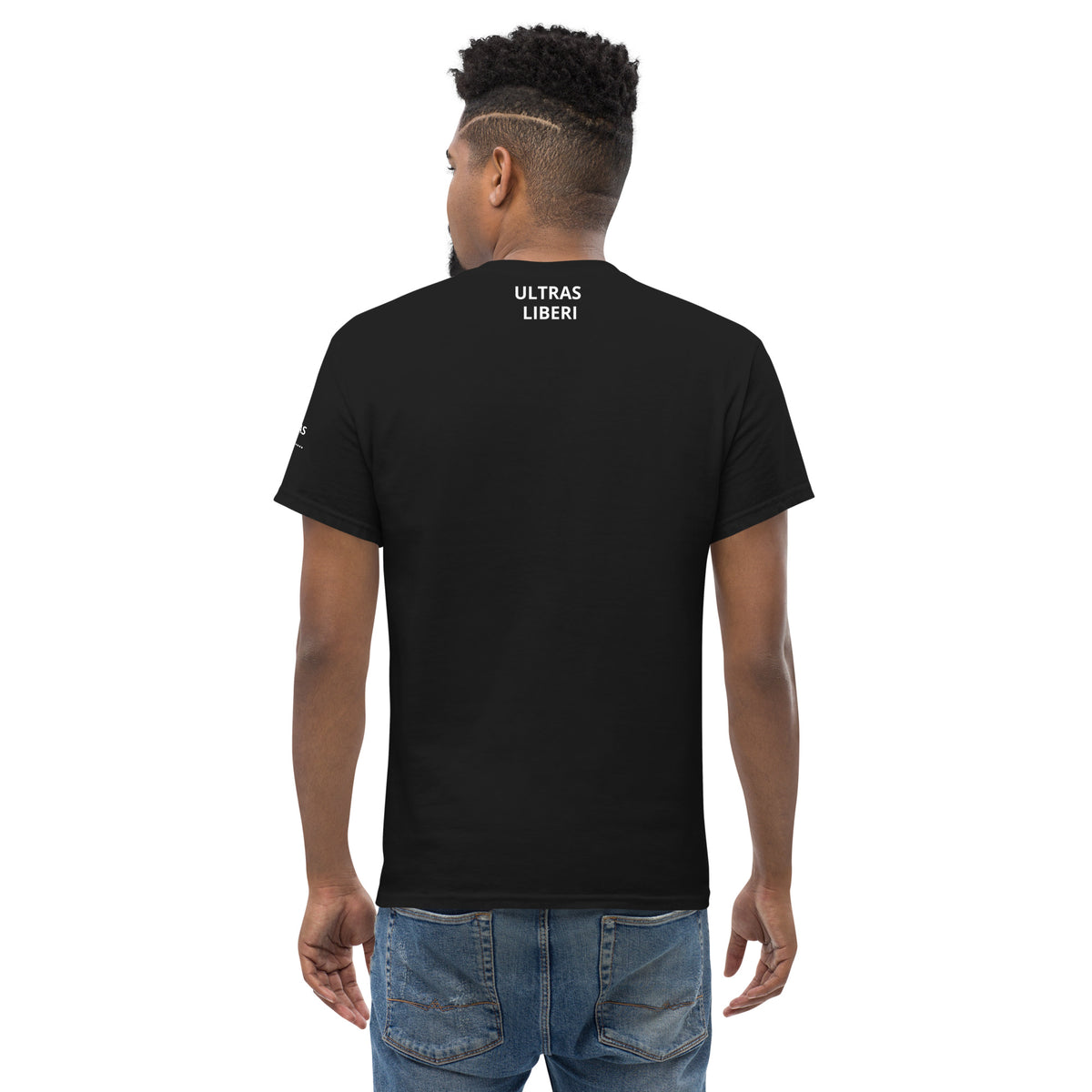 T-shirt Ultras La Nostra Passione Non Ha Diffida GALESPORT – nera, vista posteriore