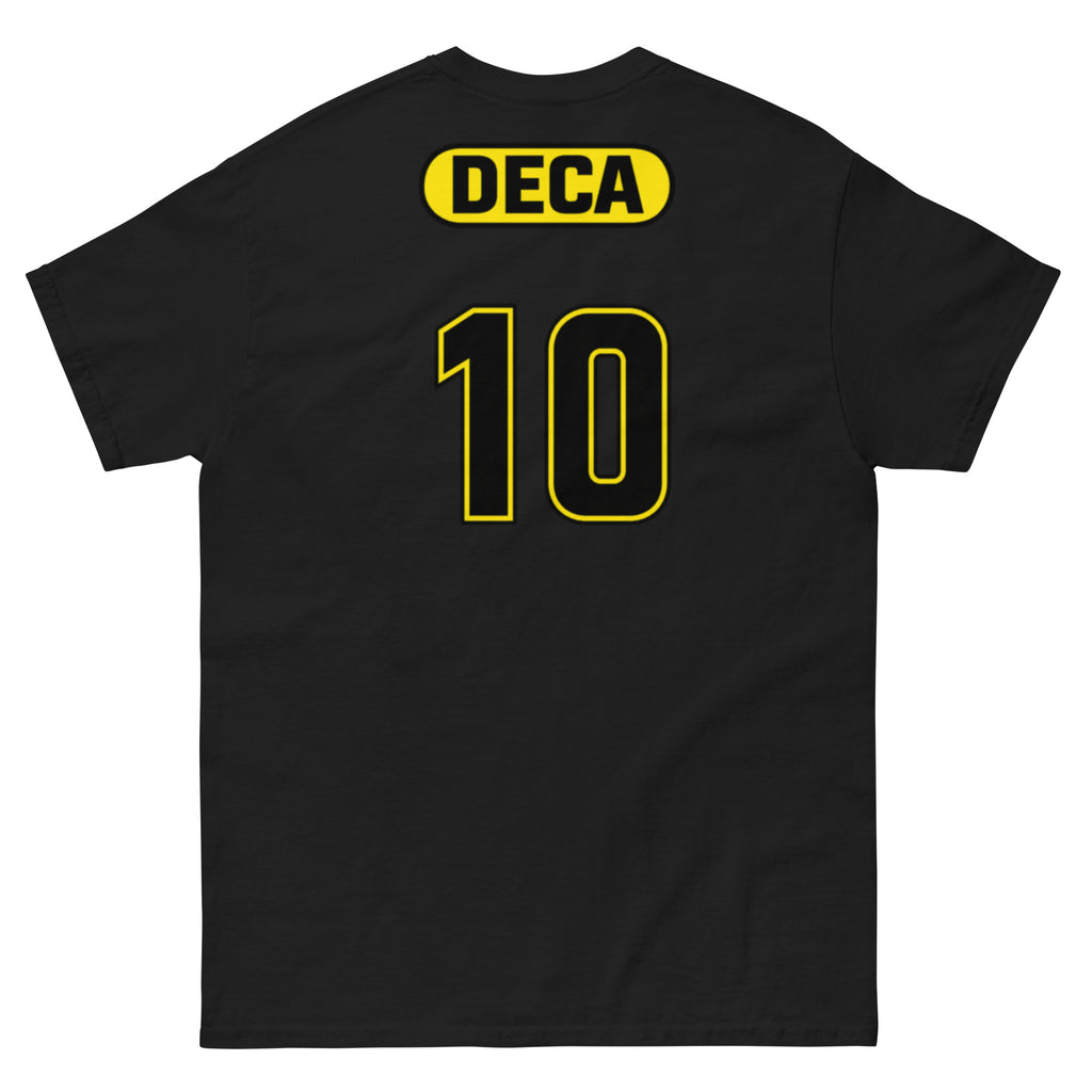 883 DECA 10 – T-shirt GALESPORT, mockup nero anni ’90