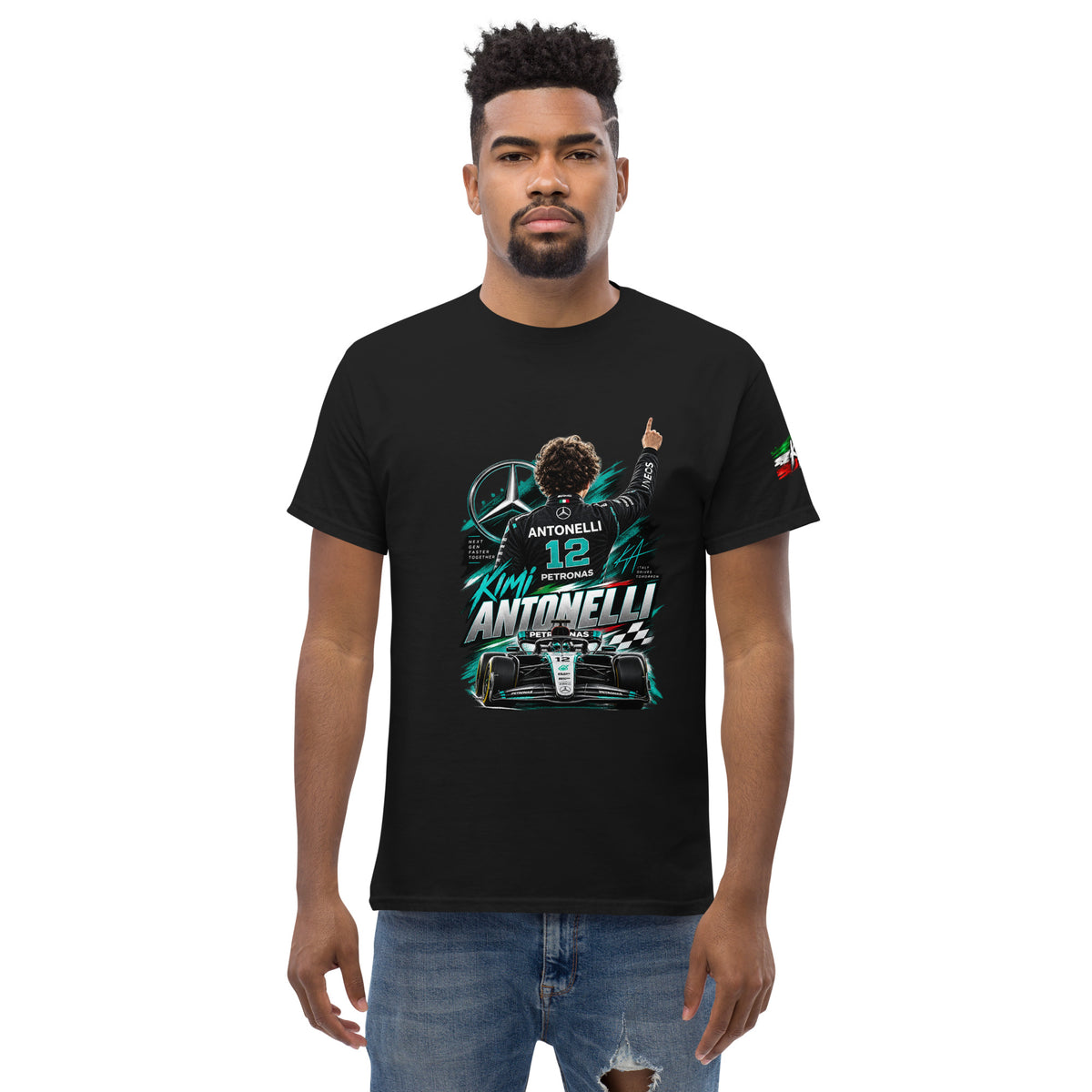 T-Shirt Racing 12 GALESPORT – seconda vista frontale