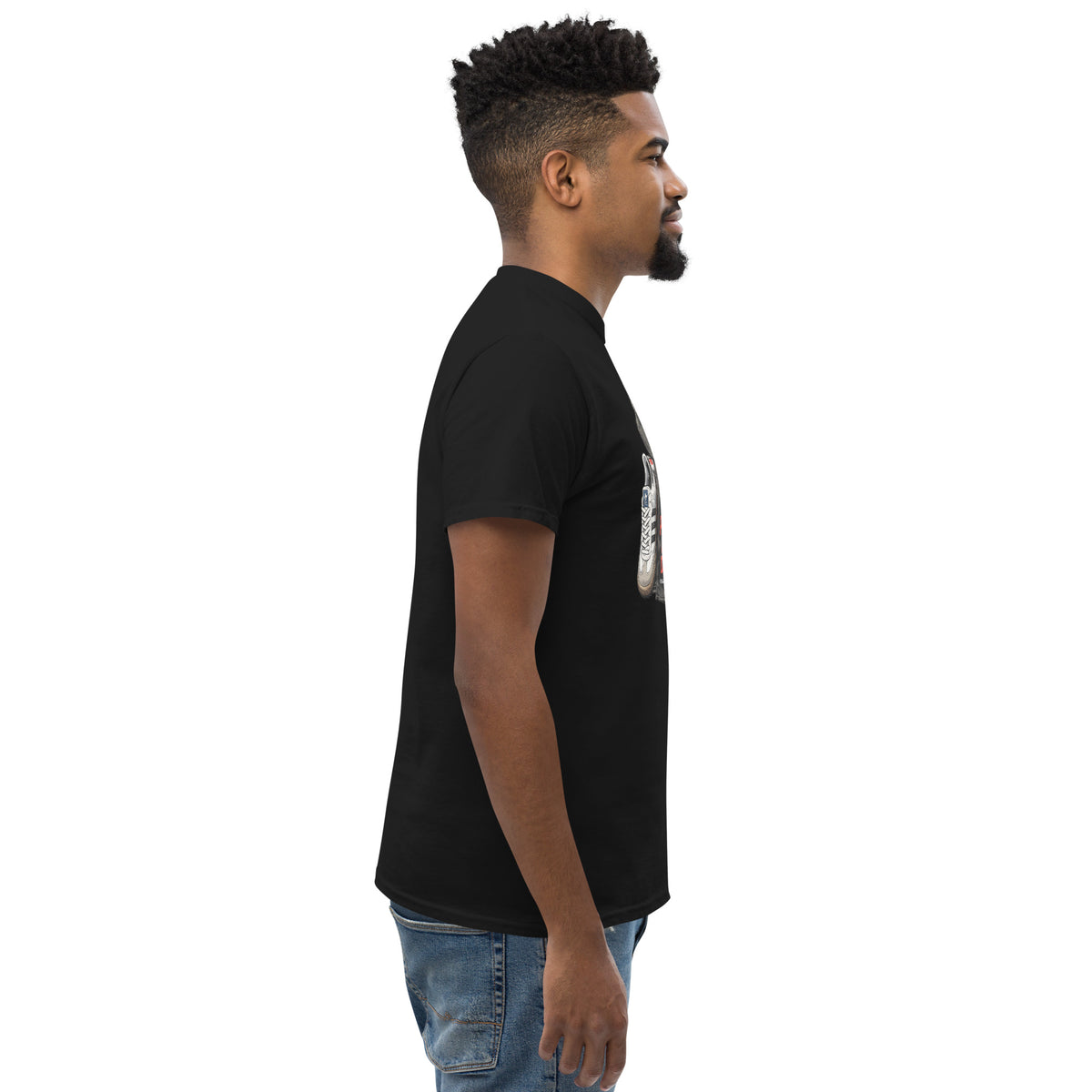 T-shirt Ultras La Nostra Passione Non Ha Diffida GALESPORT – nera, vista laterale destra