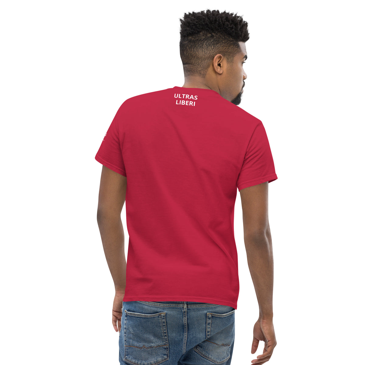 T-shirt Ultras La Nostra Passione Non Ha Diffida GALESPORT – rosso cardinal, vista posteriore