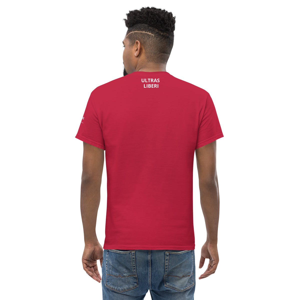 T-shirt Ultras La Nostra Passione Non Ha Diffida GALESPORT – rosso cardinal, vista posteriore