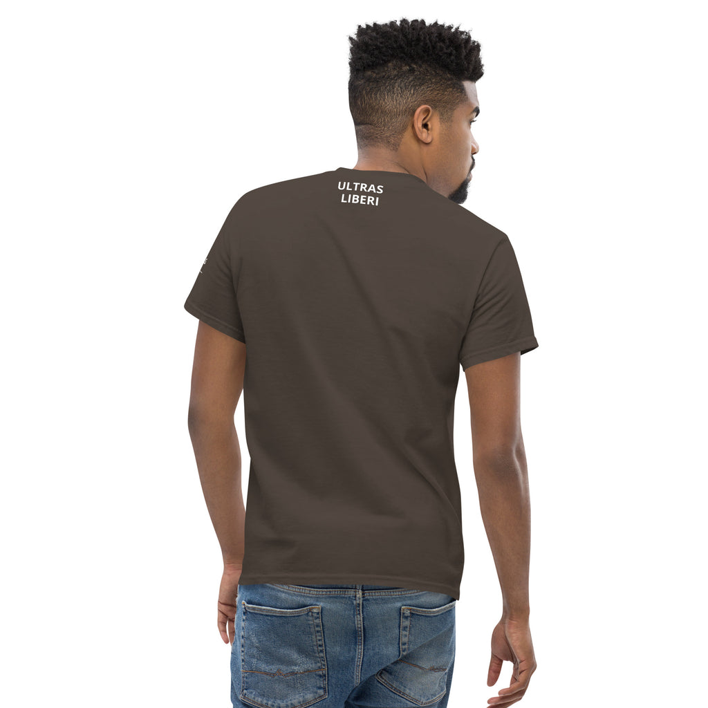 T-shirt Ultras La Nostra Passione Non Ha Diffida GALESPORT – marrone scuro, vista posteriore