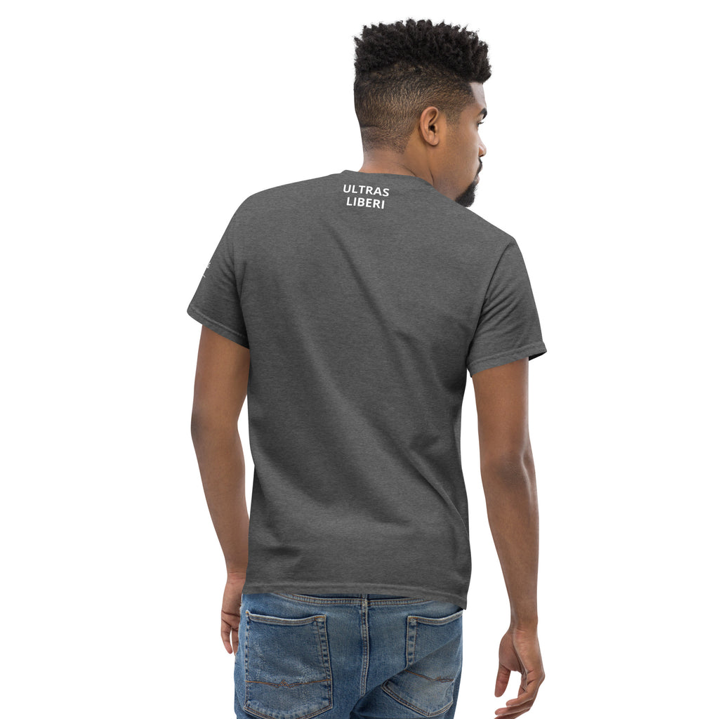 T-shirt Ultras La Nostra Passione Non Ha Diffida GALESPORT – grigio scuro mélange, vista posteriore