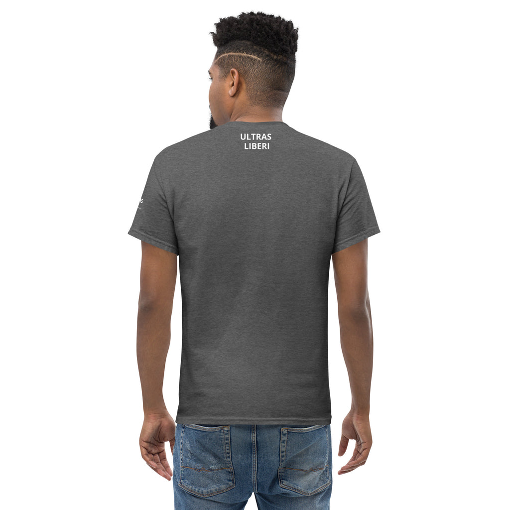 T-shirt Ultras La Nostra Passione Non Ha Diffida GALESPORT – grigio scuro mélange, vista posteriore