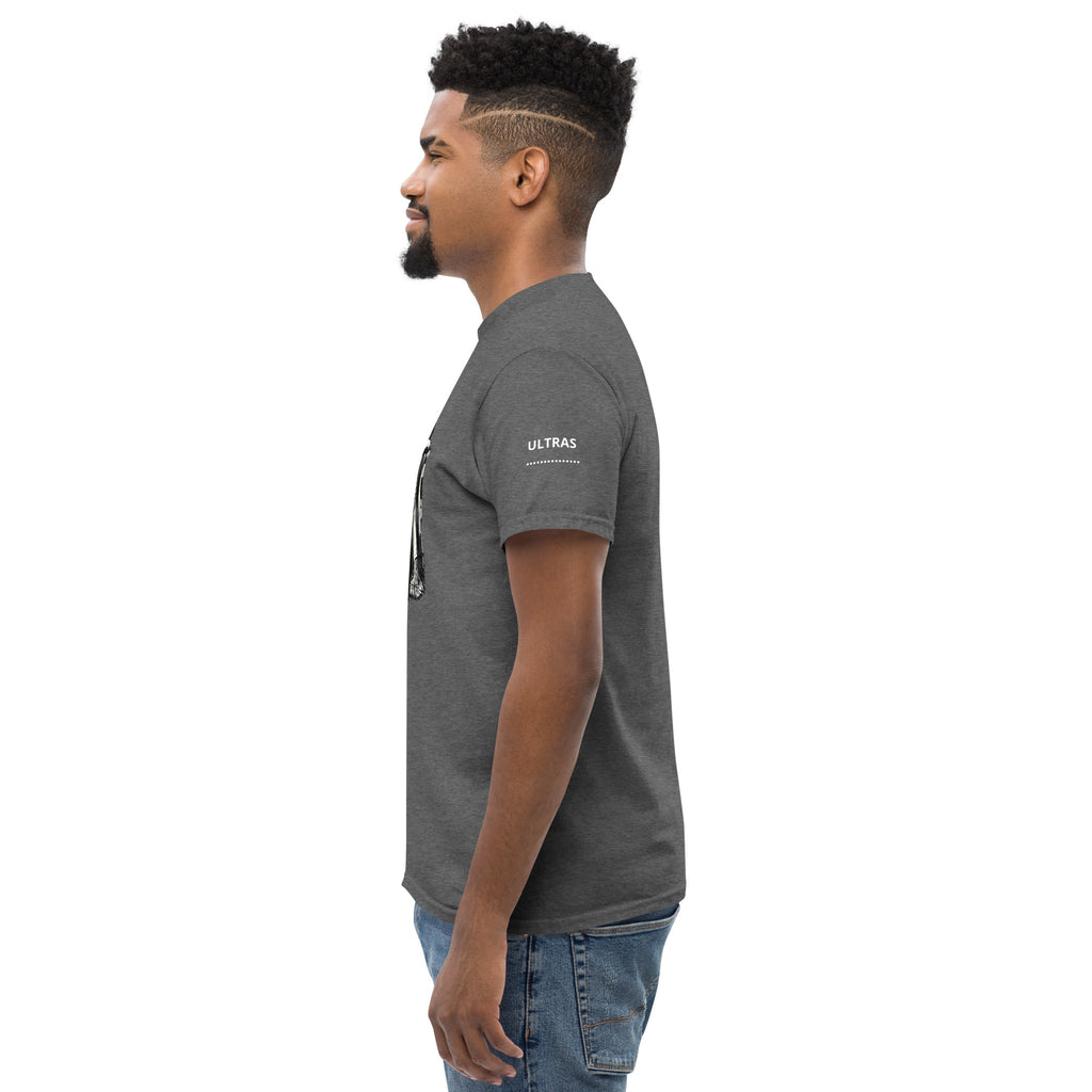 T-shirt Ultras La Nostra Passione Non Ha Diffida GALESPORT – grigio scuro mélange, vista laterale sinistra