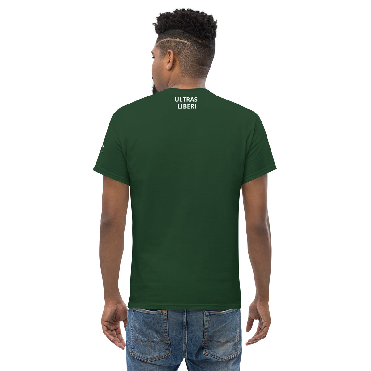 T-shirt Ultras La Nostra Passione Non Ha Diffida GALESPORT – verde bosco, vista posteriore