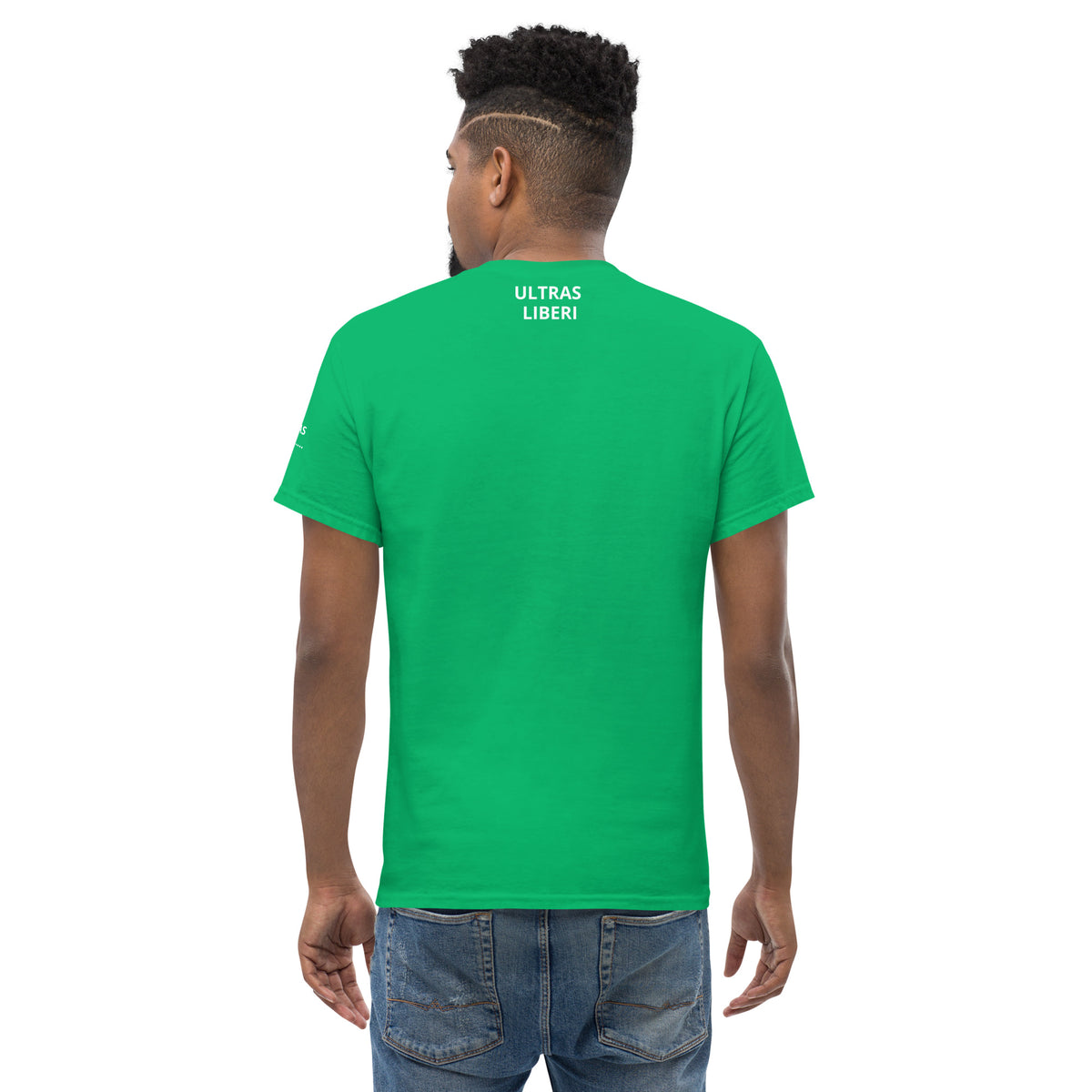 T-shirt Ultras La Nostra Passione Non Ha Diffida GALESPORT – verde irlandese, vista posteriore