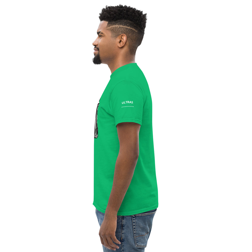 T-shirt Ultras La Nostra Passione Non Ha Diffida GALESPORT – verde irlandese, vista laterale sinistra