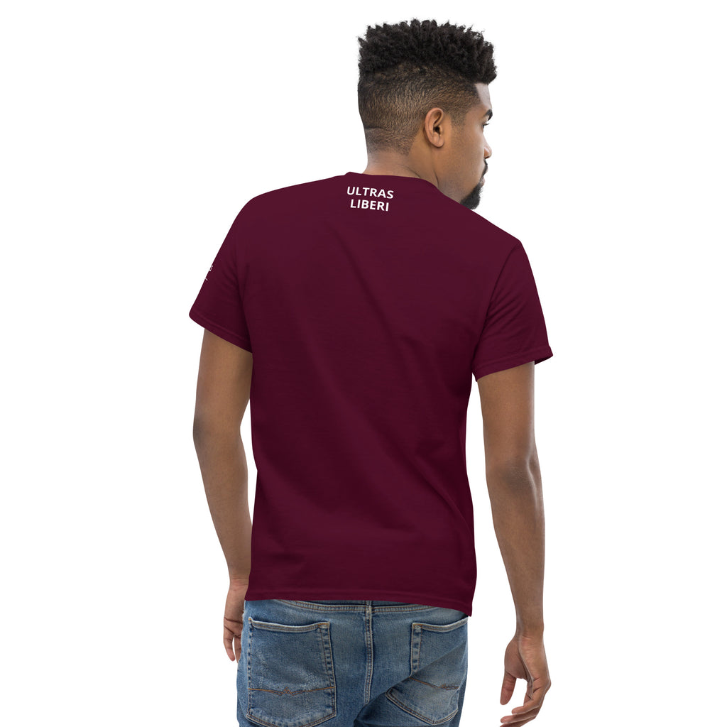T-shirt Ultras La Nostra Passione Non Ha Diffida GALESPORT – bordeaux, vista posteriore