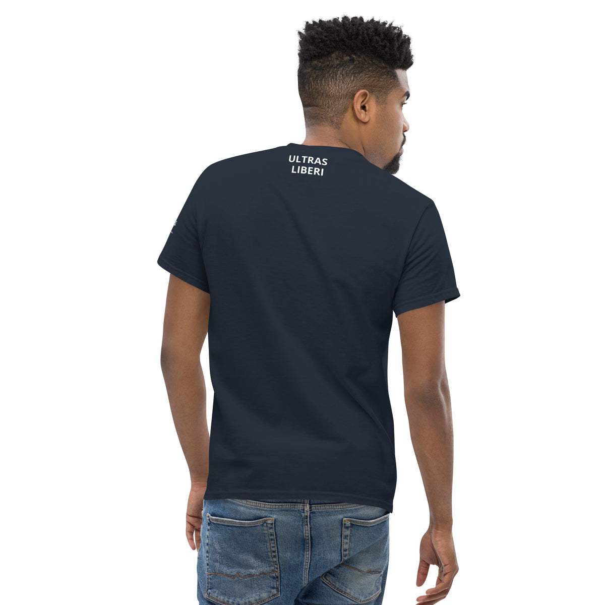 T-shirt Ultras La Nostra Passione Non Ha Diffida GALESPORT – blu navy, vista posteriore