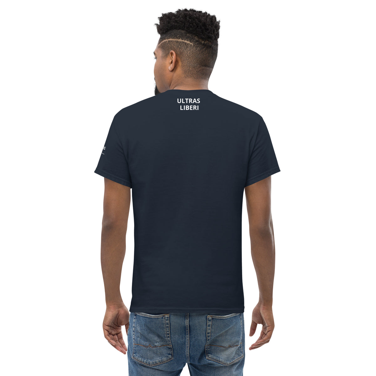 T-shirt Ultras La Nostra Passione Non Ha Diffida GALESPORT – blu navy, vista posteriore