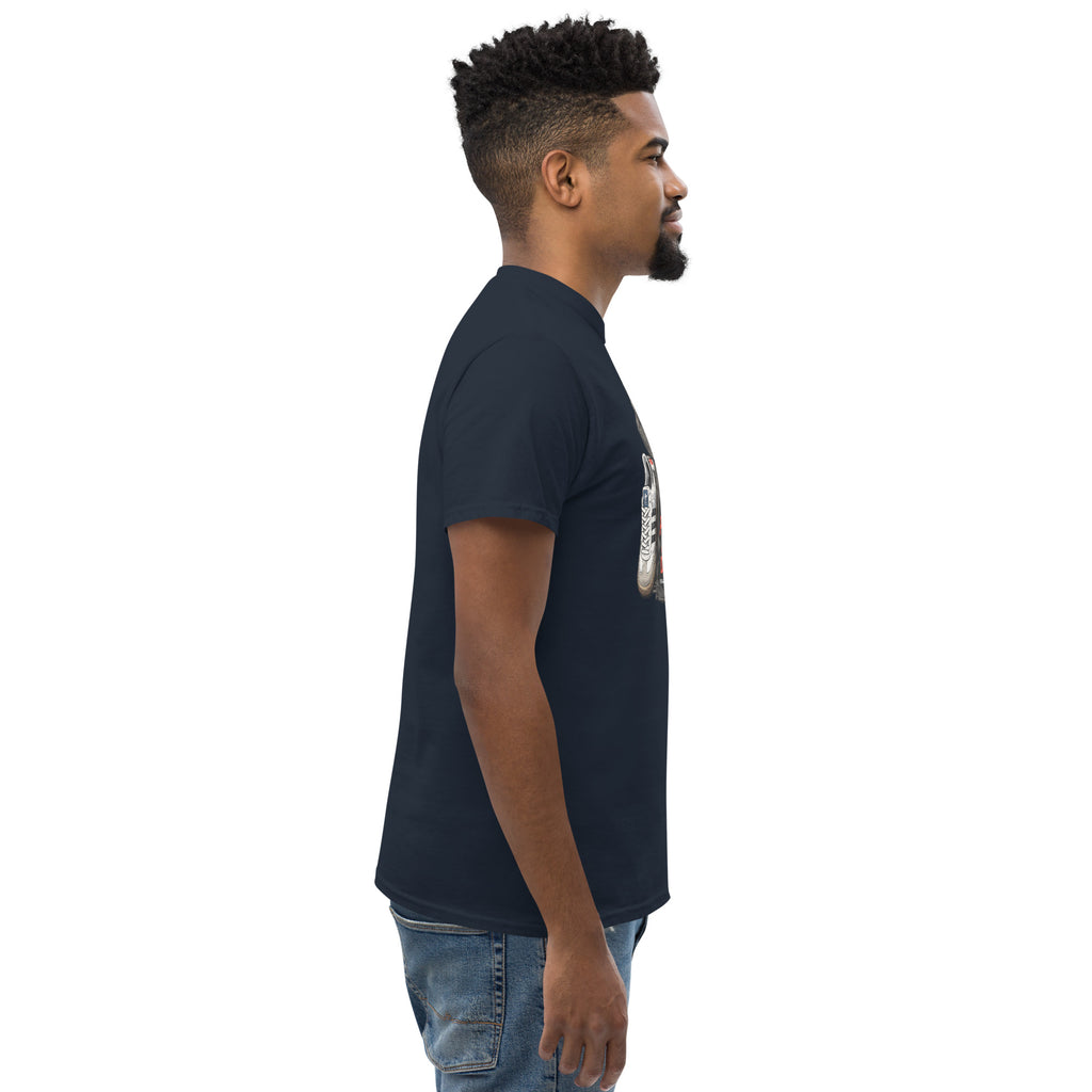 T-shirt Ultras La Nostra Passione Non Ha Diffida GALESPORT – blu navy, vista laterale destra