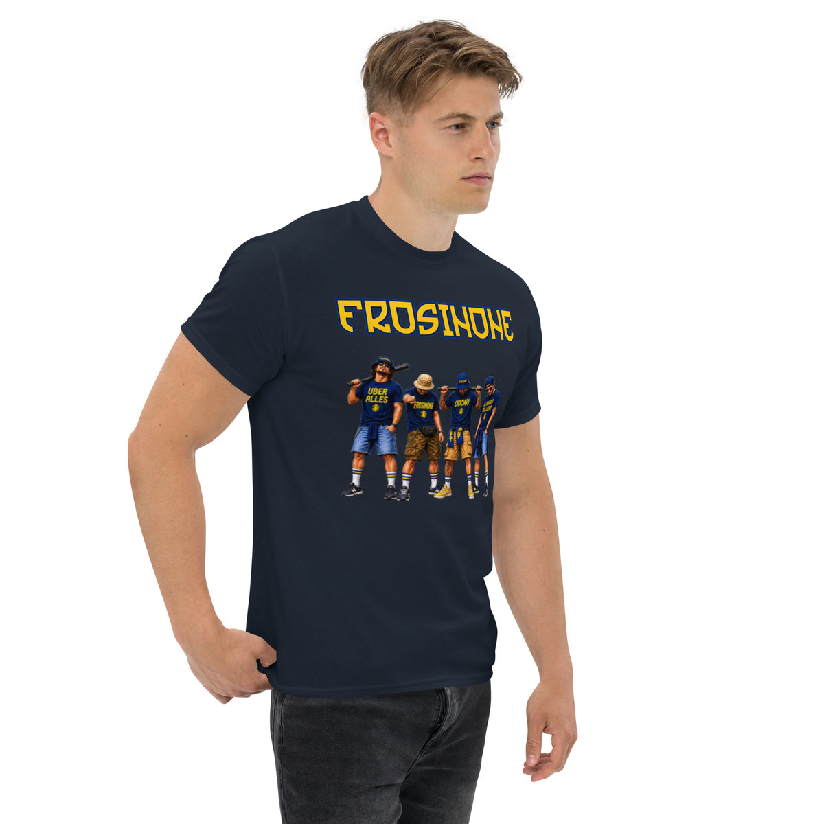 T-shirt Frosinone Rispetto per Tutti – vista laterale GALESPORT